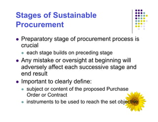 Un Sustainable Procurement | PDF