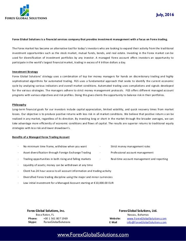Fgs Offering July 2016 - 
