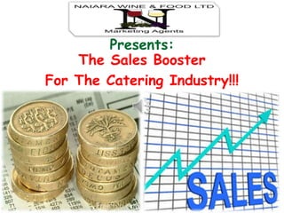 Presents:
The Sales Booster
For The Catering Industry!!!
 