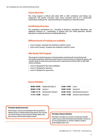 PetroSync - IWCF Well Intervention Pressure Control 6.0 | PDF