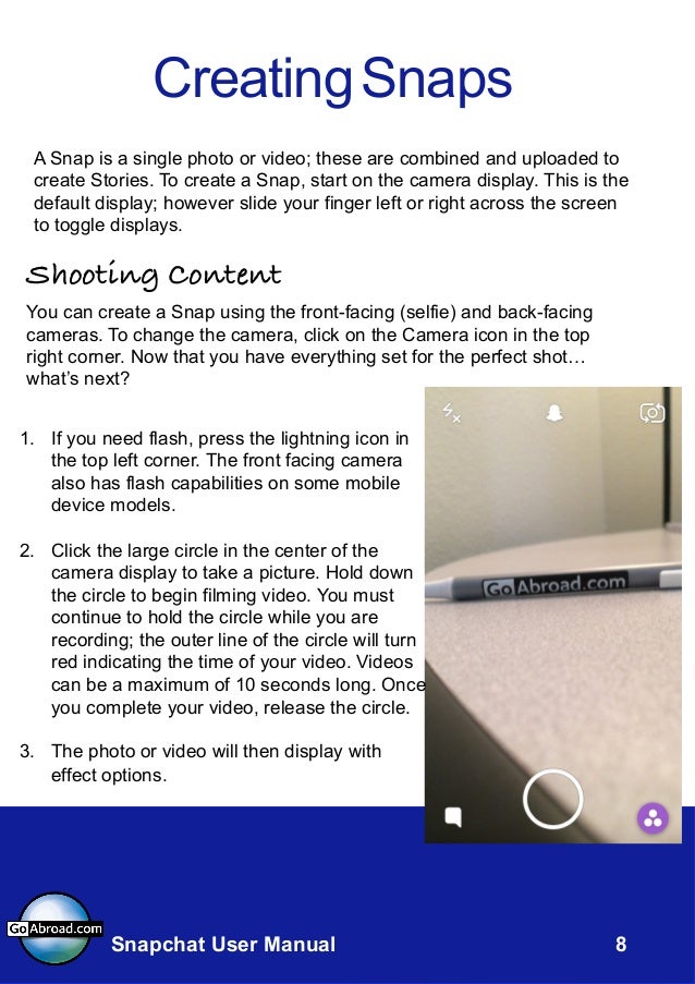 Snapchat User Manual No Password