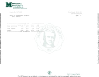 Official Marshall Transcript highlighted | PDF