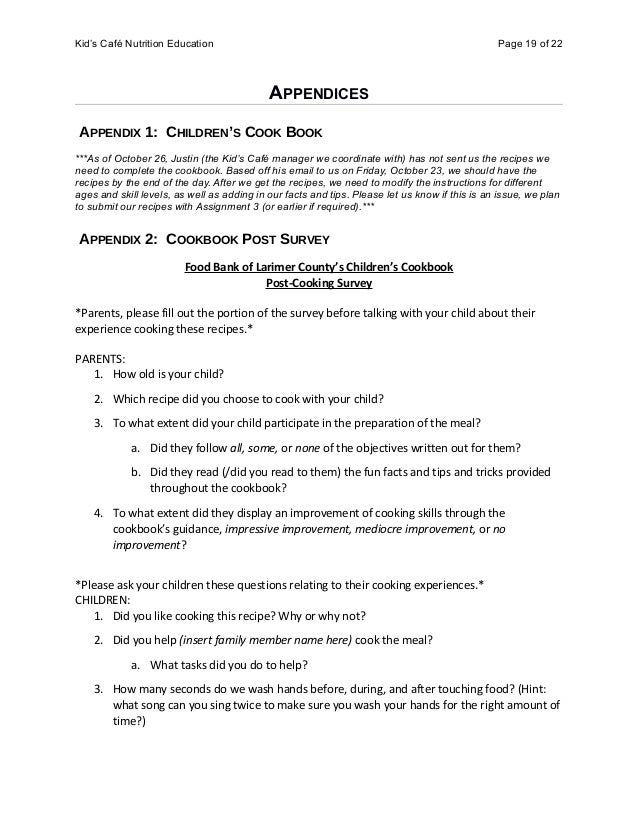 Community Nutrition Assignment 3