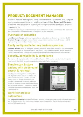 Document Logistix Press Pack | PDF