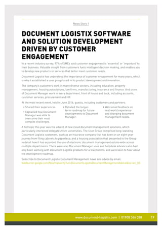 Document Logistix Press Pack | PDF
