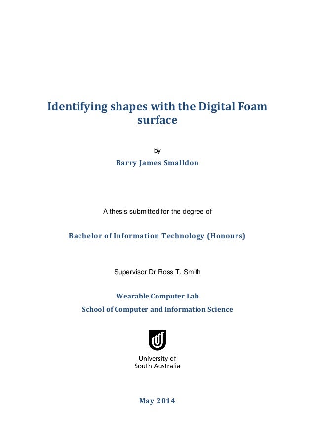 Degree without honours dissertation