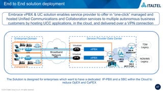 Rtc Managed Italtel Introduction presentation | PPTX