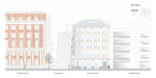 260-266 Goswell Road Moreland Street 254-258 Goswell Road 250-252 Goswell Road
Site Context
Goswell Road
Street Elevation
N
 