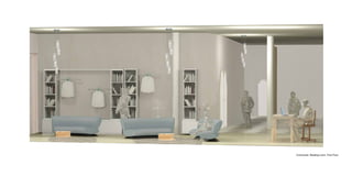 Communal. Reading room. First Floor
 