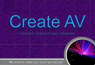 Createav Adapt Company Profile- Create AV | PDF