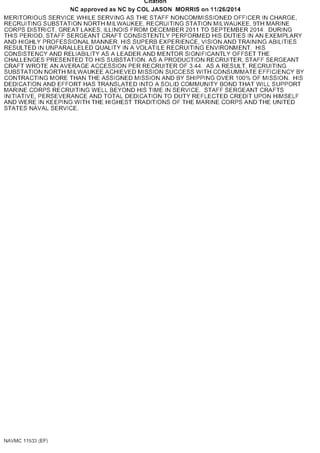 Award write up