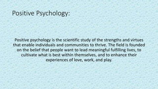 What Is Positive Psychology & Why Is It Important?