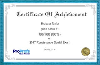 Renaissance Dental-Shaqula Taylor