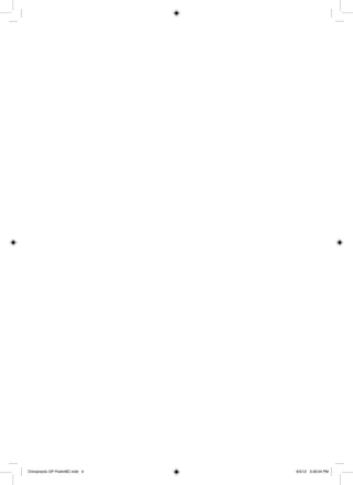 Chiropractic GP PrelimBC.indd 4 6/5/12 3:28:04 PM
 