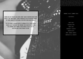 2014 DVNT STATIC SUMMER 2014 WOMENS - FORWEB