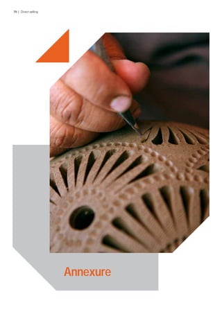 Annexure
79 | Direct selling
 