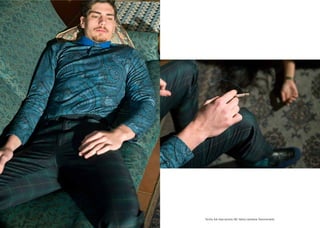 H A I R  E T C .
- 4 0 - Τοπ Etro, Kult. Καρό παντελόνι, IMC. Κάλτσες Calzedonia. Παπούτσια Istoria.
 