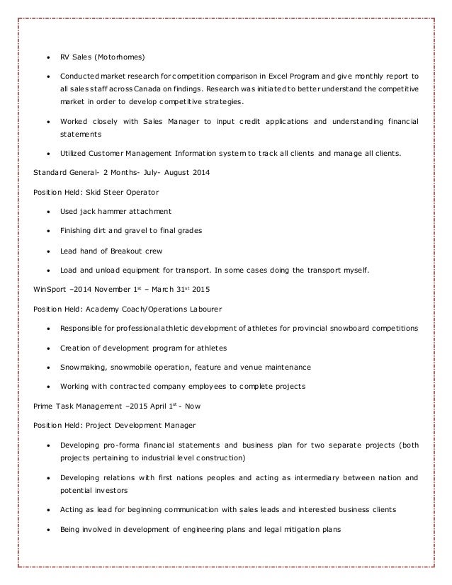 resume 1
