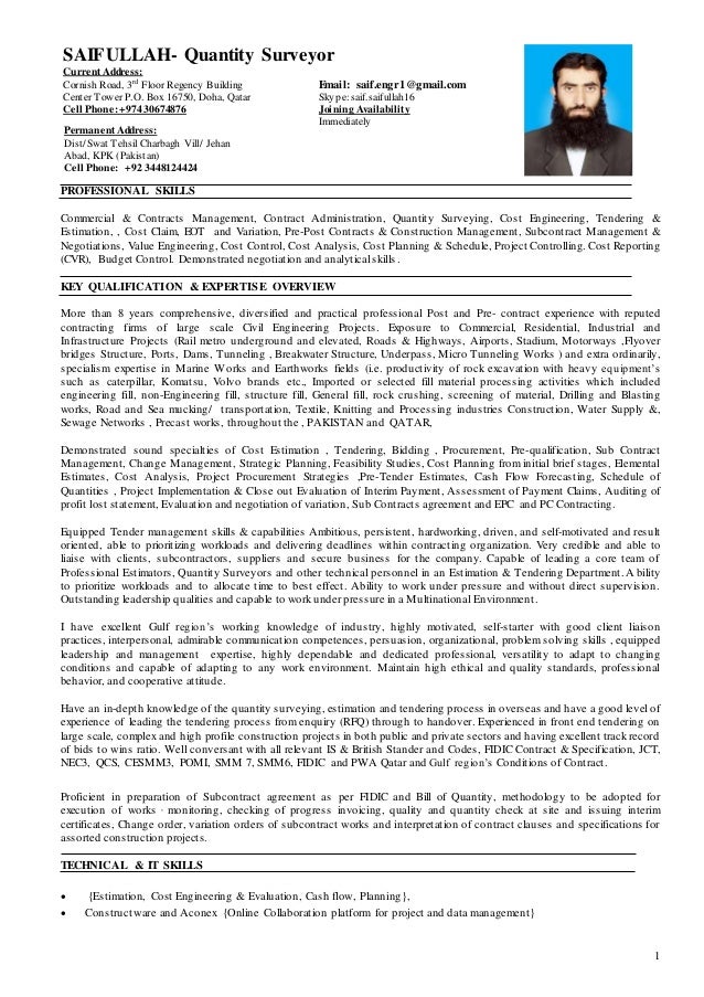 Quantity Surveyor