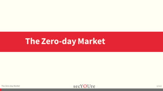 ...
The Zero-day Market
.
1/112
TheZero-dayMarket
 