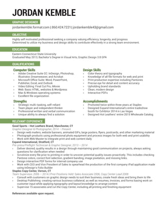 JKemble Resume 11202014A PDF - JKemble Resume 11202014A 1 320 