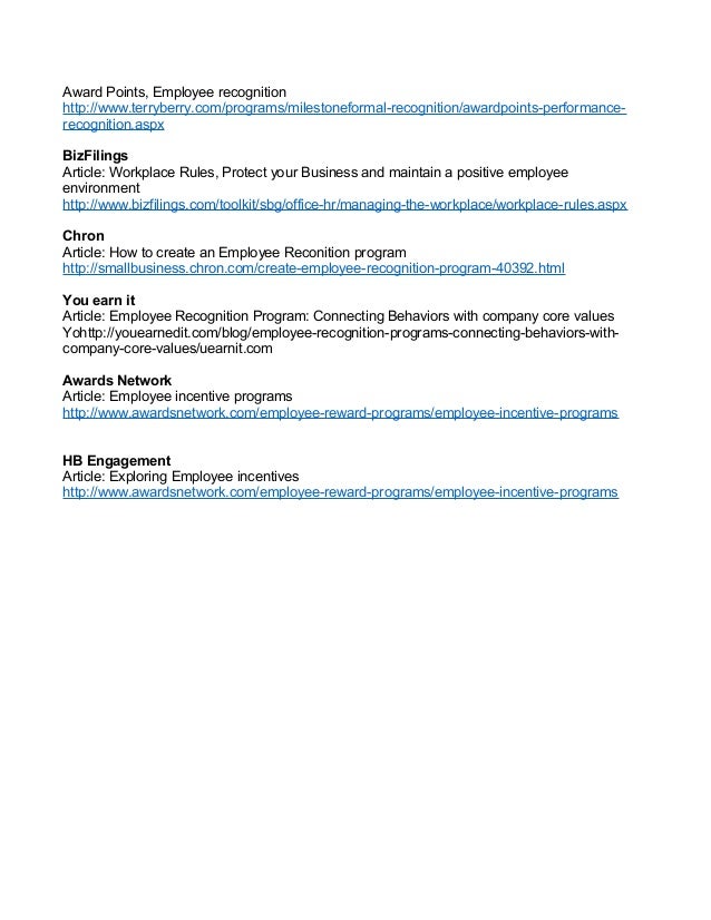 performance program template