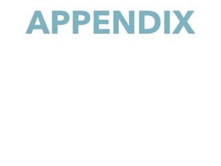APPENDIX
 