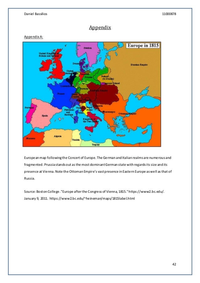 Dissertation appendix