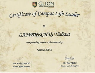 Certificat CLL-rotated