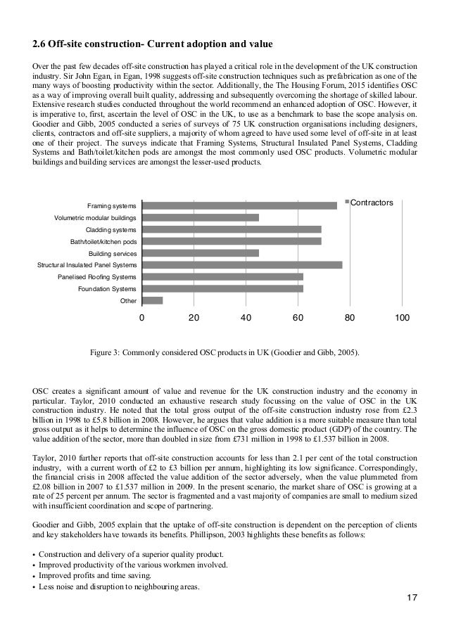 Dissertation examples for construction management