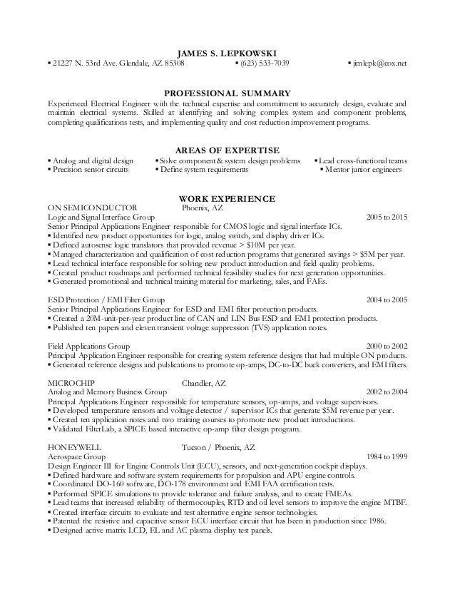 lepkowski resume