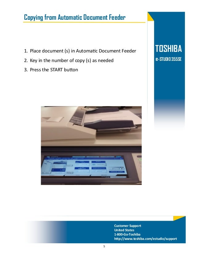 Toshiba printer Project
