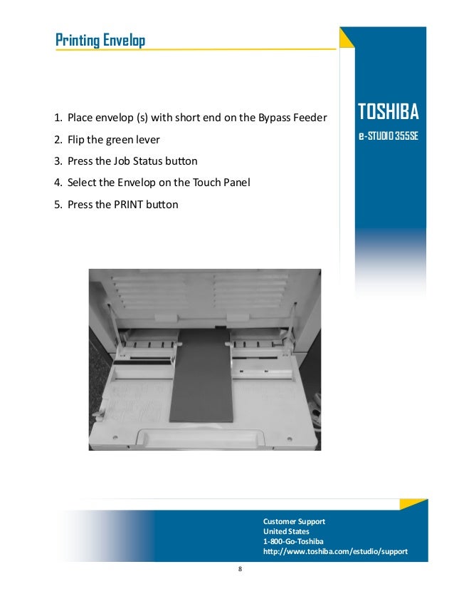 Toshiba printer Project