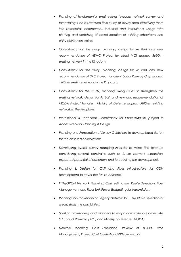 comprehensive knowledge of osp design construction and planning techniques and methodologies 1 2 - Osp Design Engineer Sample Resume comprehensive knowledge of osp design construction and planning techniques and methodologies 1 2 - Osp Design Engineer Sample Resume