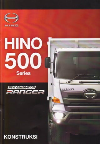 Hino Series 500 New Generation Ranger - Konstruksi Booklet Lo-Res (1)