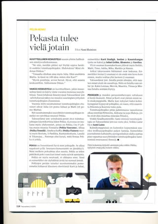 Pekasta tulee vielä jotain | PDF