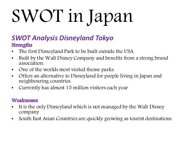 swot of hong kong disneyland swot of hong kong disneyland