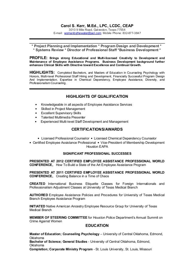 lpc resumes