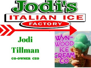 Jodi
Tillman
CO-OWNER CEO
 