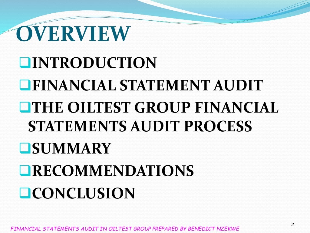 financial-statements-audit-in-the-oiltest-group-by-benedict-nzekwe