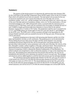 Pipe Flow Optimization | PDF