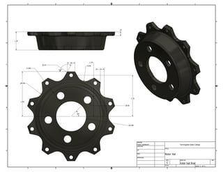1
1
2
2
3
3
4
4
A A
B B
C C
D D
SHEET 1 OF 1
DRAWN
CHECKED
QA
MFG
APPROVED
Yaniv Iosilevich
DWG NO
rotor hat final
TITLE
Rotor Hat
SIZE
C
SCALE
Farmingdale State College
REV
2.70
.25
2.94
.50
120
4.90
1.98
.50
45
(1.06)
1.34
R.50
.25
1.20
.25
 
