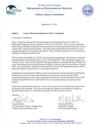 Letter of Rec from DES 2016