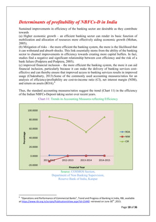 Analysis of the Efficiency of NBFCs | PDF