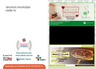 anuncio municipio
radio tx
 