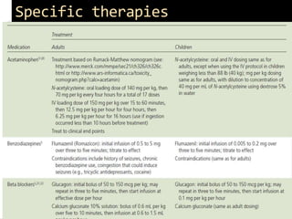 Specific therapies
 