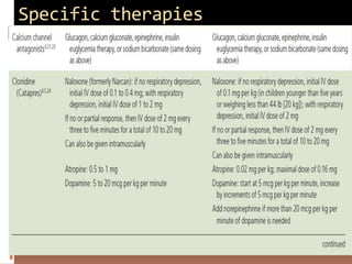 Specific therapies
 