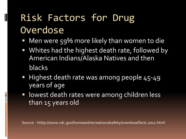 Drug overdose poisoning | PPTX