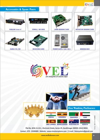 Led Screen Catalog.pdf Ovel LED Screen Catalog | PDF