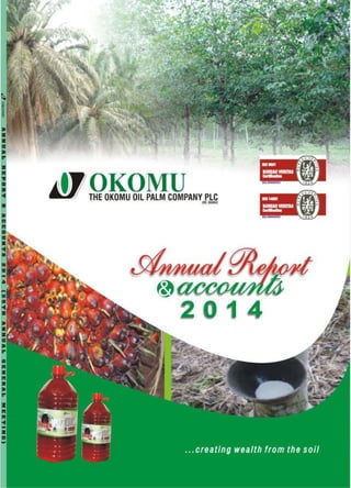 Okomu oil annual report 2014